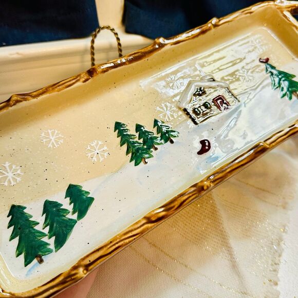 HEARTLAND Christmas Serving Tray - Picture 2 of 8